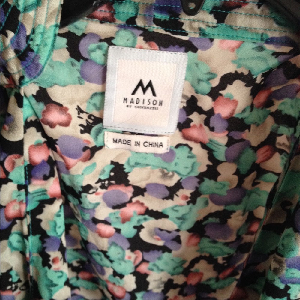 Vintage Green Silky Madison Rowen Wrap Dress - Picture 4 of 8